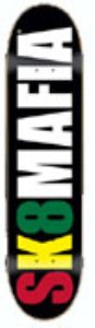 Og Rasta 8Inch Skateboard Deck