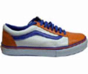 Old Skool Lx Vermillion Orange/True Royal White Shoe