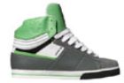 Omahigh Grey/Green Shoe