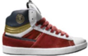 Omahigh Red/Navy Shoe
