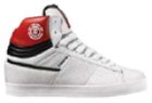 Omahigh White/Red Shoe