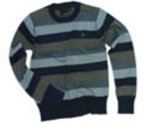 One And Only True Navy Stripe Sweater