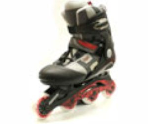 Orion Black/Red Inline Skates/Ice Skates