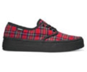 Paityn (Plaid) Red/Black Shoe Kw80x4