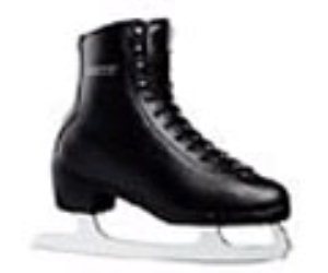 Paradise Black Figure Ice Skate