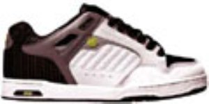 Paradox Sp White/Black/Lime Leather Shoe