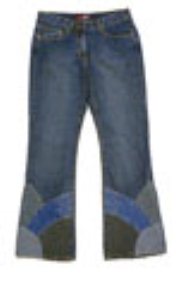 Pattern Jeans