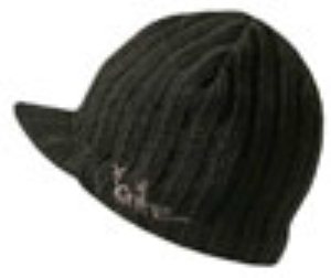 Peak 3 D30 Visor Beanie - Black