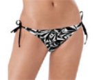 Perplexed Tie Side Skimpy Swim Bottoms