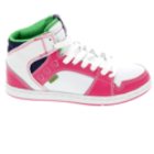 Perry Mid Smu White/Pink Womens Shoe