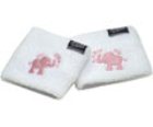 Pink Elephants Girls Wristbands