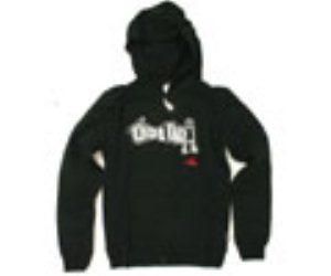 Pinned Up Zip Hoody