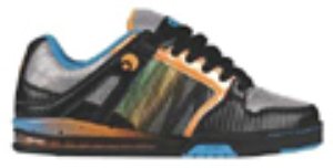 Pixel Black/Silver/Orange Shoe