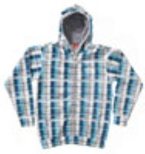 Plaid Zip Hoody