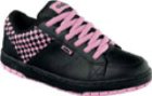 Post Black/Pink Weave Womens Shoe