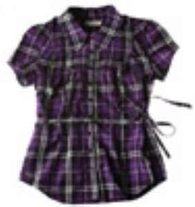 Primrose Plaid S/S Girls Shirt