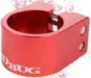 Pro Series Red Double Collar Scooter Clamp