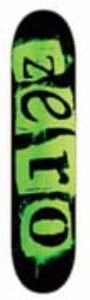 Punk Green Skateboard Deck