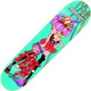 Queen Of Hearts Skateboard Deck
