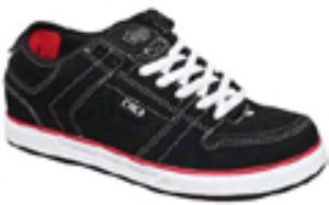Ramondetta Black/White/Red Shoe