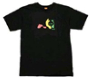 Rasta Panda Black S/S T-Shirt