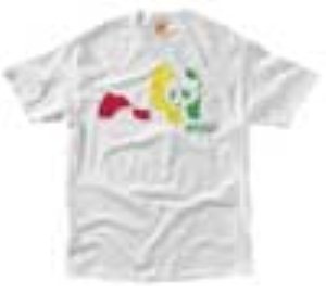 Rasta Panda White S/S T-Shirt