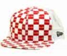 Red Square Mesh New Era Cap