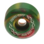Red/Yellow/Green 54Mm Swirlcut Wheels