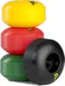 Refreshers Rasta Mix 53Mm Skateboard Wheels