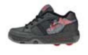 Rider Black Kids Heely Shoe