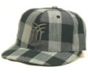 Rilla Black Check Cap