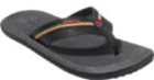 Roots Black/Green (Rasta) Sandal