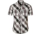 Rose Block Plaid S/S Shirt