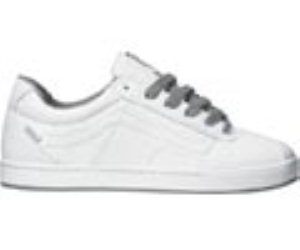 Rowley Slims White/Mid Grey Shoe