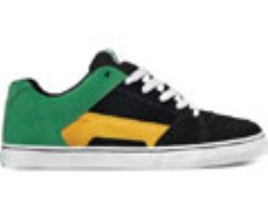 Rvl Black/Green/Gold Shoe