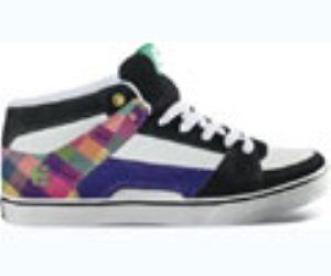 Rvm Black/White Womens Shoe