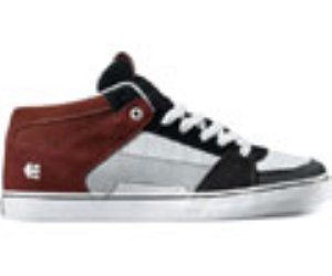 Rvm Black/White/Burgundy Shoe
