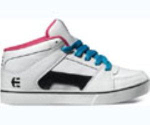 Rvm Kids White/Black/Pink Shoe