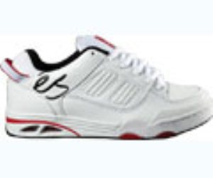 Saga White/Black/Red Shoe