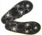 Santa Rosa Wedge Black/Grapeade Womens Sandals