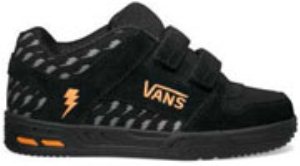 Scar V (Lightning Bolts) Black/Autumn Glory Kids Shoe Hka4ek