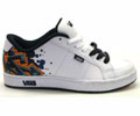 Shrapnel (Graff) White/Navy/Orange Kids Shoe 97O4dw