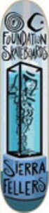 Sierra Fellers Circus Skateboard Deck