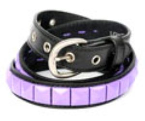 Single Black/Violet Belt