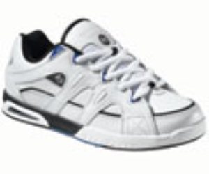 Sirio White/Black/Blue Shoe