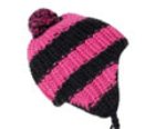 Sister Hood Earflap Beanie – Pop Pink