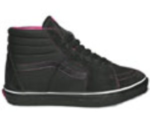 Sk8 Hi Black/Fandango Pink Shoe