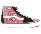 Sk8 Hi Butterfly Skulls Black/Fandango Pink  Womens Shoe