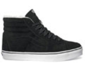 Sk8 Hi Fleece Sf Black Shoe Kxh1ck