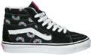 Sk8 Hi (Heart Wings) Black/White/Aurora Pink Womens Shoe